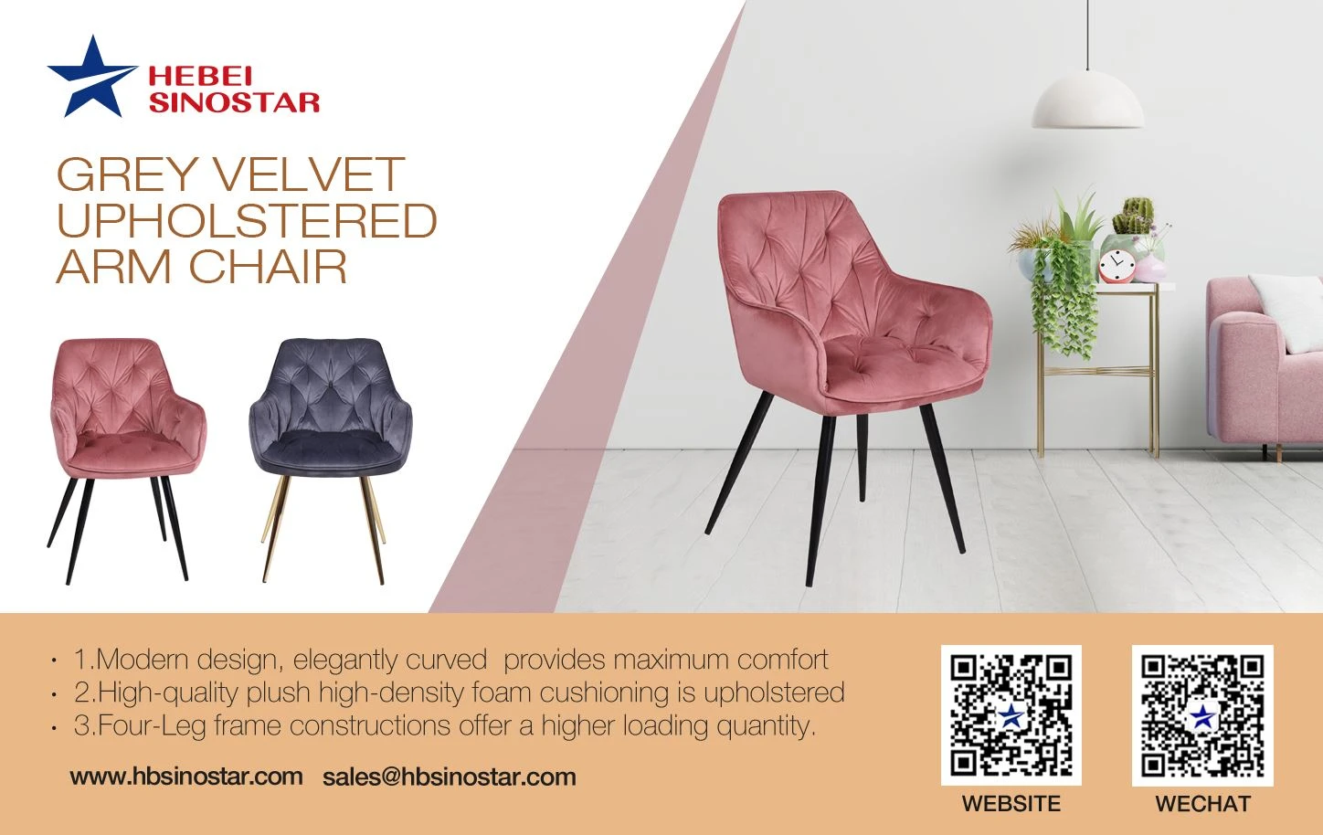 1Grey-Velvet-Upholstered-Arm-Chair--hbsinostar 1Grey-Velvet-Upholstered-Arm-Chair--hbsinostar